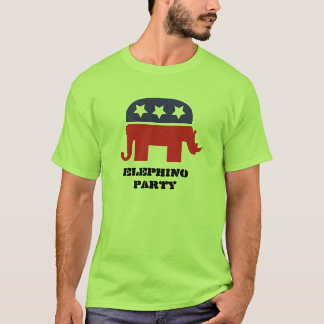 Elephino party t shirt (Framsida)