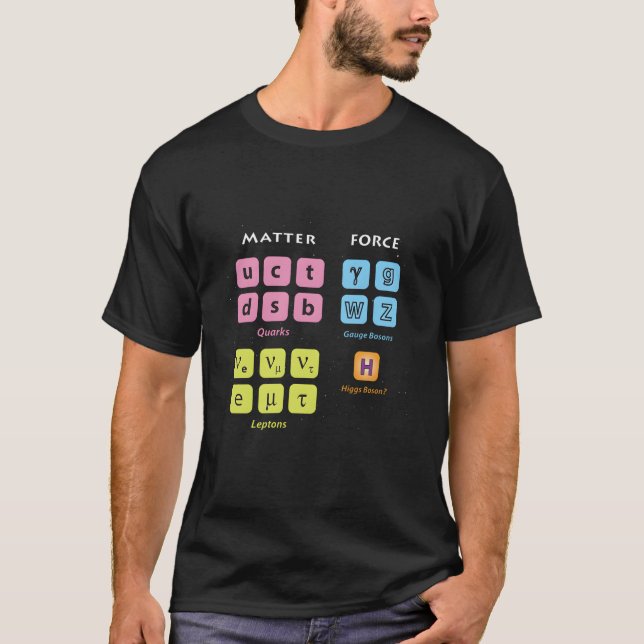 Eletary Picles Standard Model Higgs Boson Lhc Phys T Shirt (Framsida)
