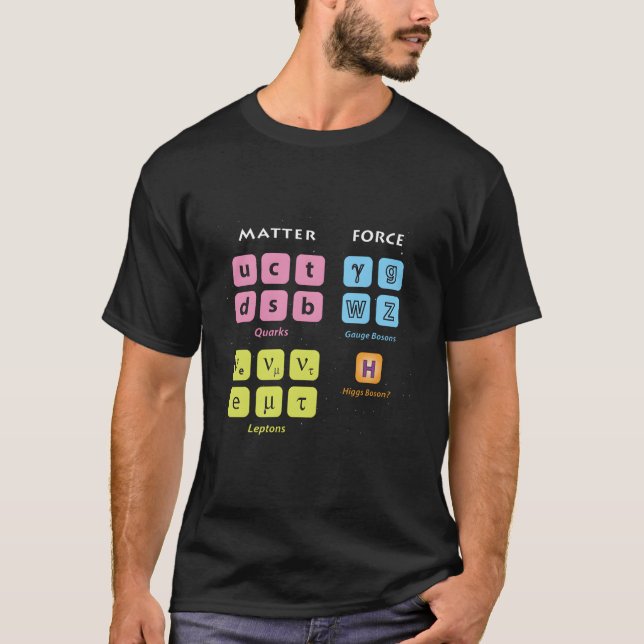 Eletary Picles Standard Model Higgs Boson Lhc Phys T Shirt (Framsida)