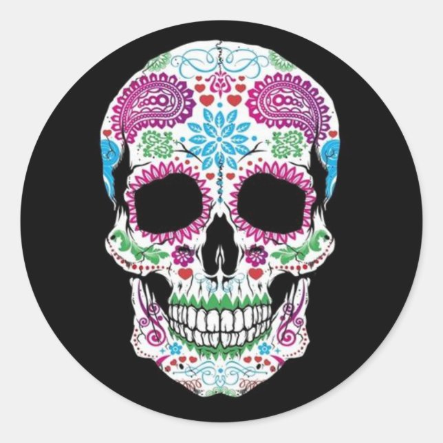 eletronic runt klistermärke (Framsida)