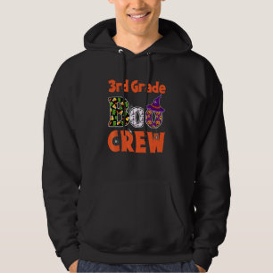 Elev lärare tredje klass Halloween 3:e klass Bo Hoodie
