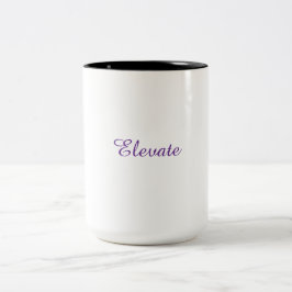 Elevate Mugg – Elegant Motiverande Dricksglas