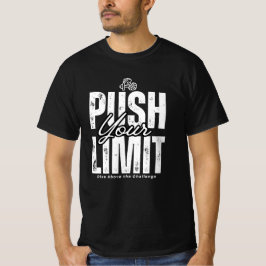 Elevate Your Workout: Rise Above the Challenge T Shirt