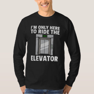 Elevator Buttons Mechanic Technician T Shirt