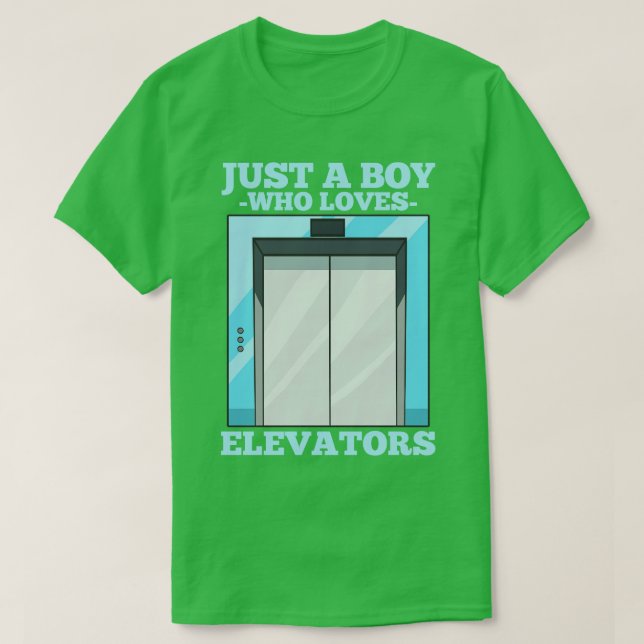 Elevator Elevator Mechanic T Shirt (Design framsida)
