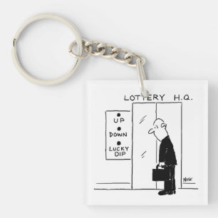 Elevator eller Hiss i Tecknaden Lottery Headquarte