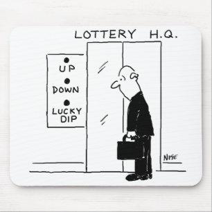 Elevator eller Hiss i Tecknaden Lottery Headquarte Musmatta