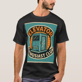 Elevator Enthusiasts Club – Modern Design T Shirt