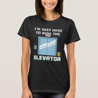 Elevator Mechanic Ingenjör Jersey T Shirt