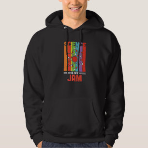 Elever Lärare Vetenskap Min Jam Retro Matematik Ve Hoodie
