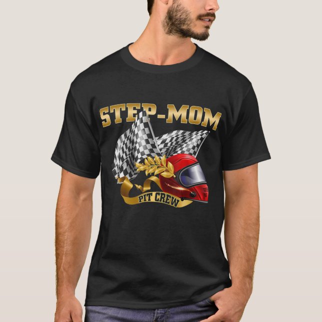 Elever-Mamma-födelsedag - Stegpit-Mamma-besättning T Shirt (Framsida)