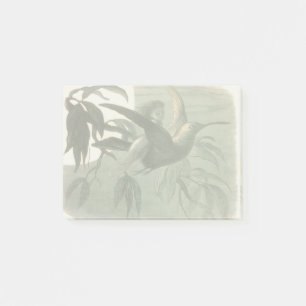 Elf-Älvor Elves Måne Nattscen Bird Flyg Post-it Block