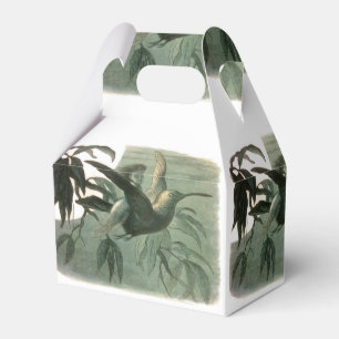 Elf-Älvor Elves Måne Nattscen Bird Flyg Presentaskar