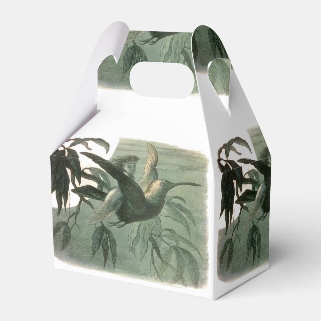 Elf-Älvor Elves Måne Nattscen Bird Flyg Presentaskar (Framsidan Sidan)