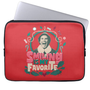 Elf - Att le är min favoriter Laptop Fodral