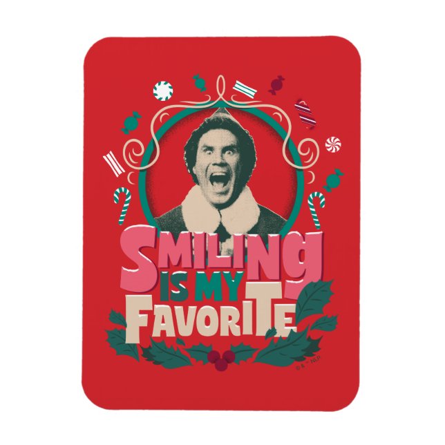 Elf - Att le är min favoriter Magnet (Vertikal)