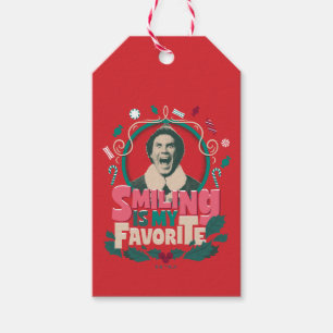 Elf - Att le är min favoriter Presentetikett