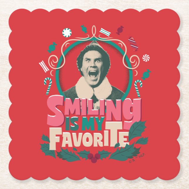 Elf - Att le är min favoriter Underlägg Papper (Framsida)