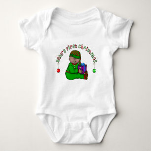 Elf Baby African American 1:a jul T Shirt
