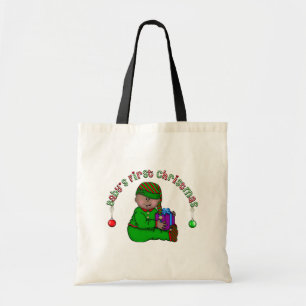 Elf Baby African American 1:a jul Tygkasse