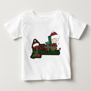 Elf Baby T-shirts och presenter för första julen