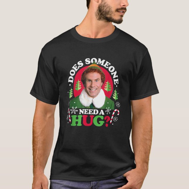 Elf behöver en kram t shirt (Framsida)