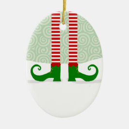 Elf Ben jul Ornament