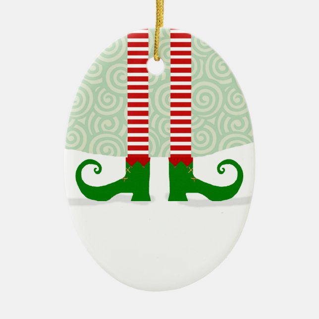 Elf Ben jul Ornament (Framsidan)