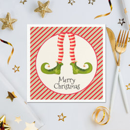 Elf Ben Julfest jul Pappersservett