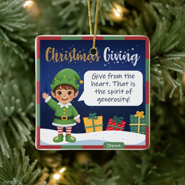 Elf Boy Christmas Ornament (Träd)