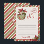 Elf Brev "Jag är tillbaka", redigerbara skydd Inbjudningar<br><div class="desc">Jag är tillbaka! Den här lilla vännen väntar på den stora julen roligt. Viktiga vattenfärger och säsong-typografi kompletterar utformningen. Anpassa den här snygga självdesignen med dina detaljer enkelt och snabbt. Tryck på anpassningsknappen om du vill ordna om texten och formatera stil och placera den.</div>