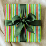 Elf Bright Collection Gift-figursättning Presentpapper<br><div class="desc">Gorgisk,  ljusa färgadens geometriska mönster. Perfekt för att slå in julklapp,  helgdag,  födelsedagspresent eller dagliggåvor.</div>