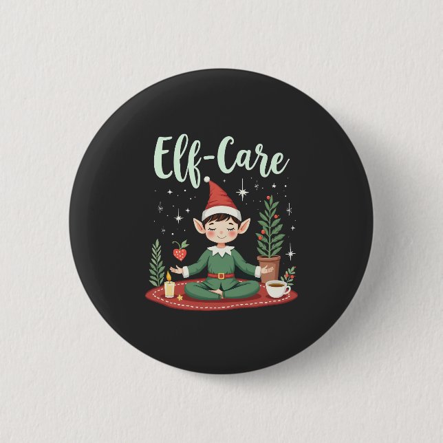 Elf Care Underlig jul Elf Magic Self Care Knapp (Framsida)