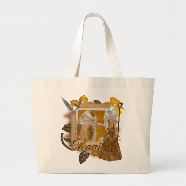 Elf-design: Magic by MarloDee Jumbo Tygkasse (Framsidan)