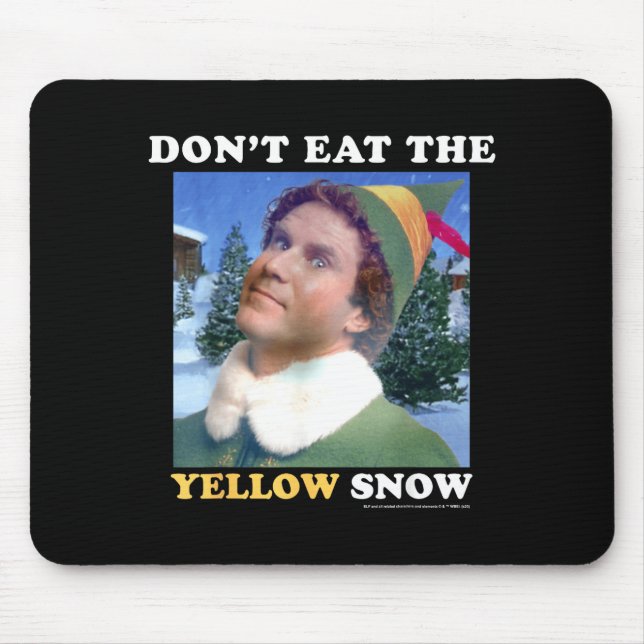 Elf Don't Eat The Yellow Snow  Musmatta (Framsidan)