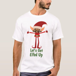 Elf Elhad Up Jul Photo Framed Head T Shirt