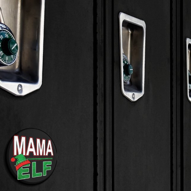 Elf-familjen | Mamma Elf-Helgdag #TeamElf Magnet (Skapare uppladdad)