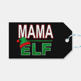 Elf-familjen | Mamma Elf-Helgdag #TeamElf Presentetikett