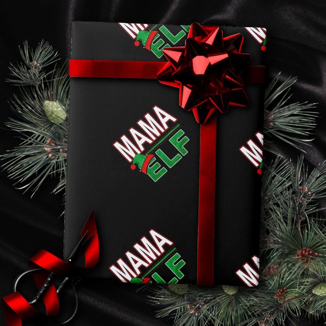 Elf-familjen | Mamma Elf-Helgdag #TeamElf Presentpapper (Skapare uppladdad)