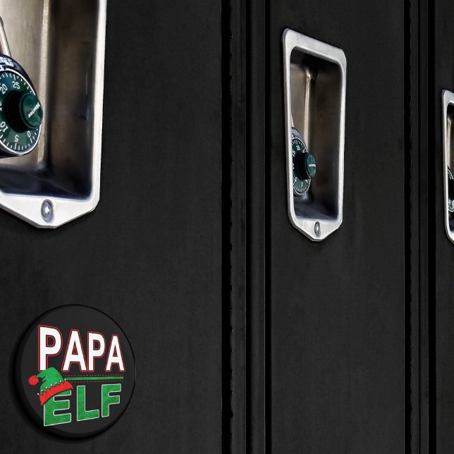 Elf-familjen | Pappa Elf-Helgdag #TeamElf Magnet (Skapare uppladdad)