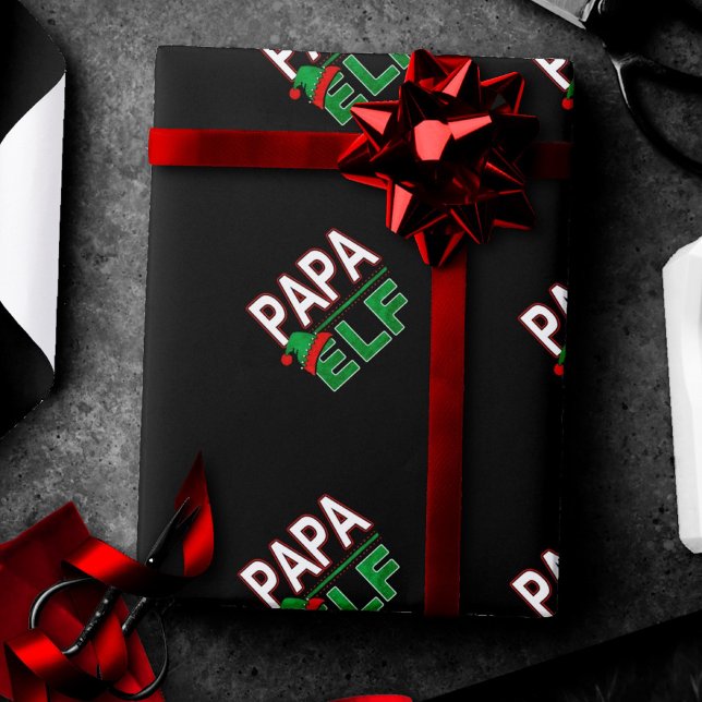 Elf-familjen | Pappa Elf-Helgdag #TeamElf Presentpapper (Skapare uppladdad)