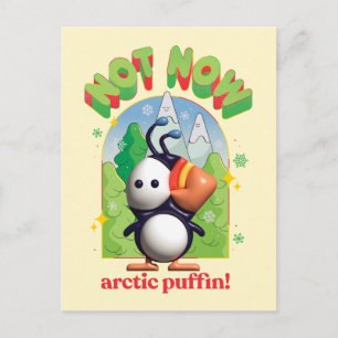 Elf filmen   Inte nu Arktisk Lunnefågel! Vykort