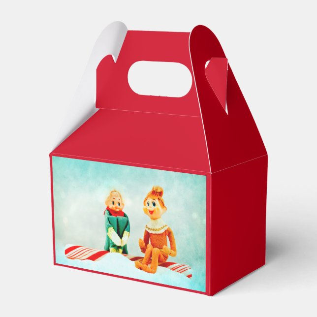 Elf First Date on Red Presentaskar (Framsidan Sidan)