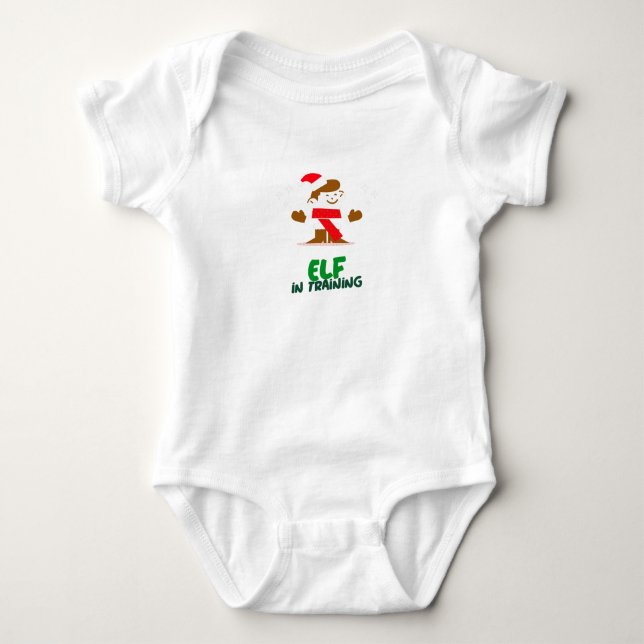 Elf-fonder under utbildning t shirt (Framsida)