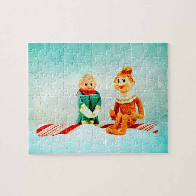 Elf första datum pussel (Horisontell)