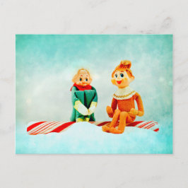 Elf första datum vykort