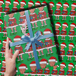 Elf-fotot Elf-julen Elf Anpassningsbar Ansikte Presentpapper<br><div class="desc">Lustigt Trump Elf Anpassningsbar Ansikte-foto Elf-jul , Byt ut ansikte på den här älven med ditt favoritfoto (se till att du har skörd så mycket till ansikte som möjligt och använda en app för att ta bort bakgrunden) och anpassa den här roliga Helgdag Svällning Papprare med din unge, make eller...</div>