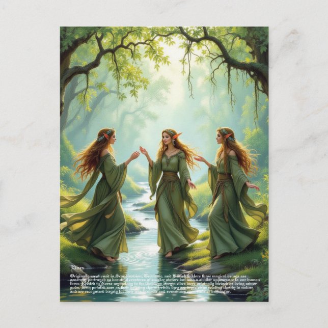 Elf Gathering Vykort (Framsida)