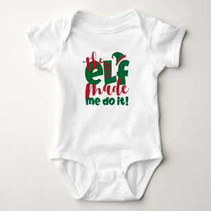 Elf gjorde det t shirt