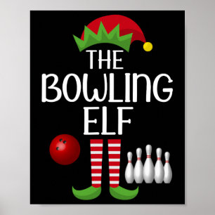Elf Group Matching Familjens julkostnad Bo Poster
